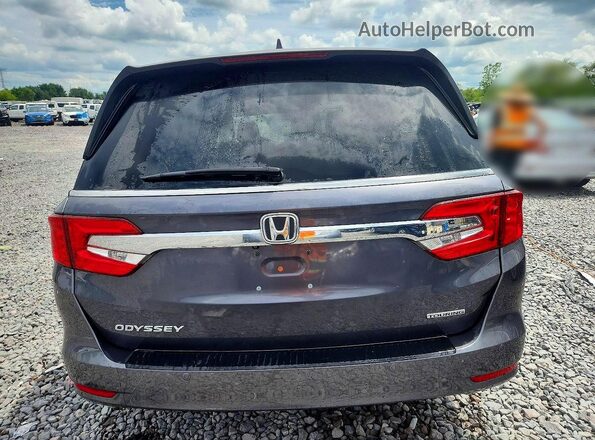 5FNRL6H87LB040500 2020 HONDA ODYSSEY Gray უკანა ხედი