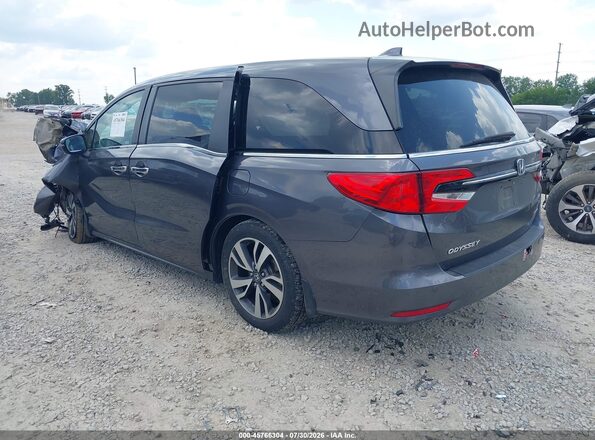 5FNRL6H87MB036447 2021 HONDA ODYSSEY Gray Rear left