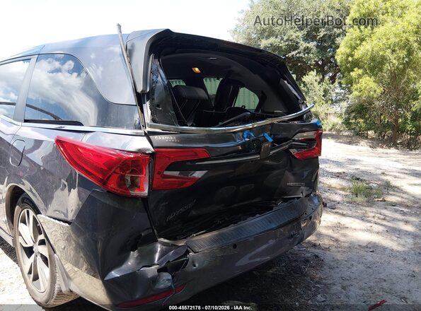 5FNRL6H87NB063729 2022 HONDA ODYSSEY Gray Front view