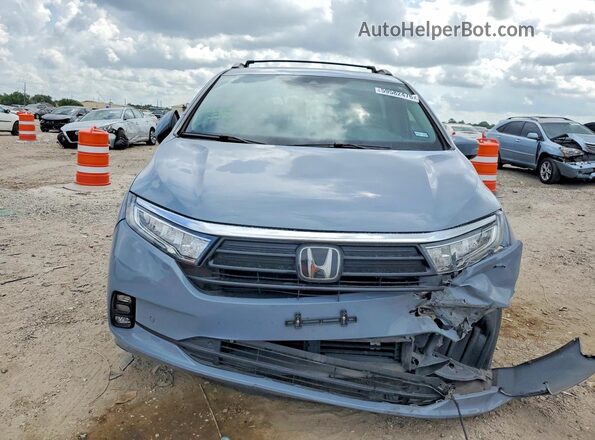 5FNRL6H87PB026098 2023 HONDA ODYSSEY Gray წინა ხედი