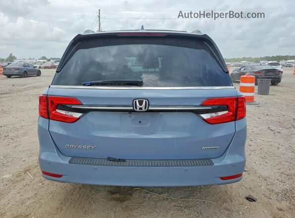 5FNRL6H87PB026098 2023 HONDA ODYSSEY Gray უკანა ხედი