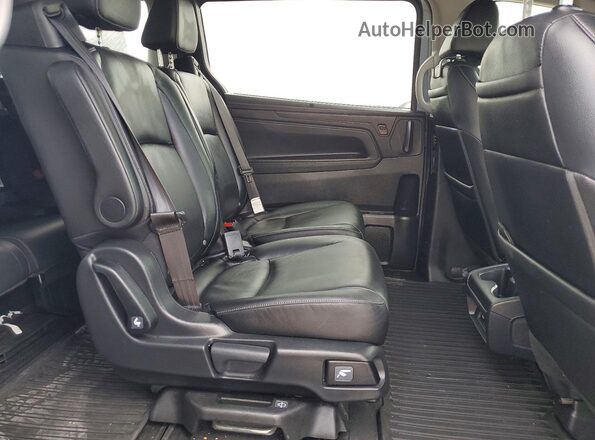 5FNRL6H87PB026098 2023 HONDA ODYSSEY Gray უკანა სალონის ხედი