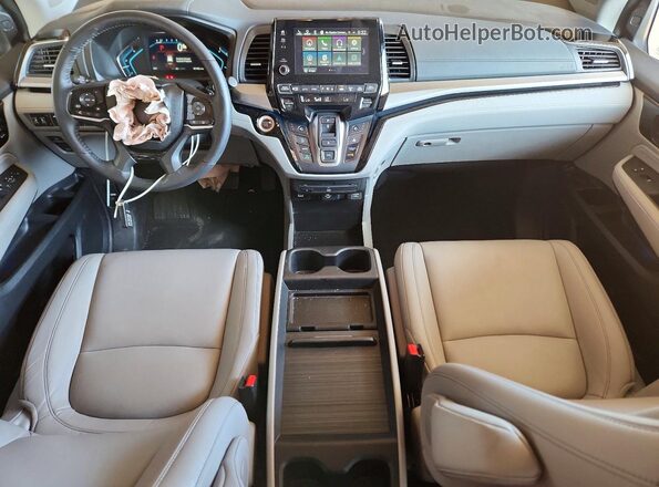 5FNRL6H87RB046001 2024 HONDA ODYSSEY Gray Dashboard view