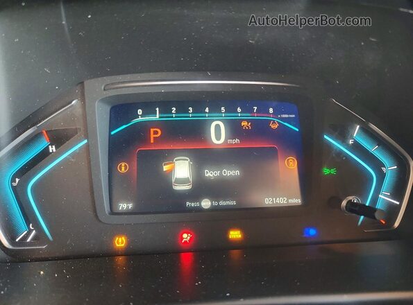 5FNRL6H87RB046001 2024 HONDA ODYSSEY Gray Instrument cluster view