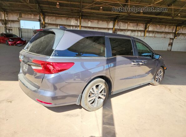 5FNRL6H87RB046001 2024 HONDA ODYSSEY Gray Rear right