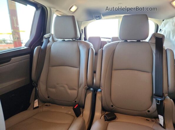 5FNRL6H87RB046001 2024 HONDA ODYSSEY Gray Rear seats view