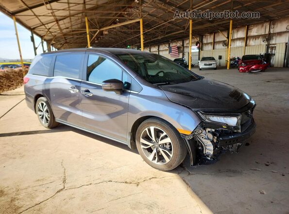 5FNRL6H87RB046001 2024 HONDA ODYSSEY Gray Front right