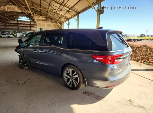 5FNRL6H87RB046001 2024 HONDA ODYSSEY Gray Rear left