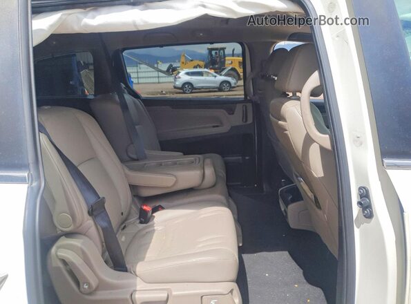 5FNRL6H88JB048635 2018 HONDA ODYSSEY White უკანა სალონის ხედი