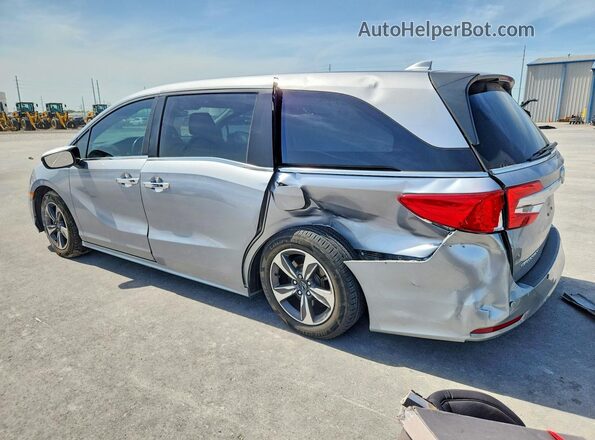 5FNRL6H88JB075558 2018 HONDA ODYSSEY Silver Rear left