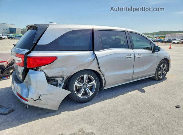 5FNRL6H88JB075558 2018 HONDA ODYSSEY Silver Rear right