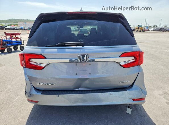 5FNRL6H88JB075558 2018 HONDA ODYSSEY Silver Rear view