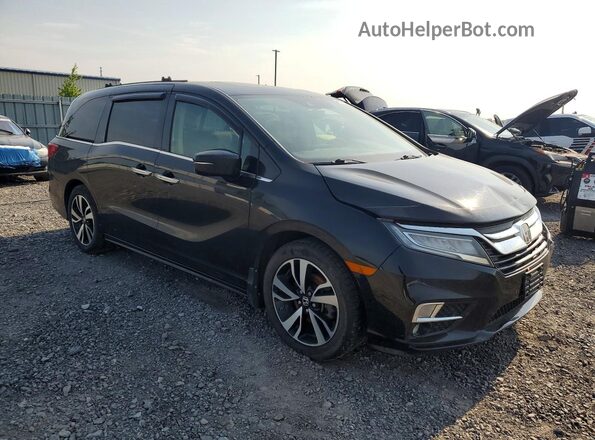 5FNRL6H88JB503662 2018 HONDA ODYSSEY Black წინა მარჯვენა