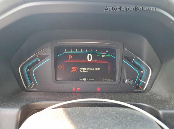 5FNRL6H88JB503662 2018 HONDA ODYSSEY Black ხელსაწყოთა პანელის ხედი