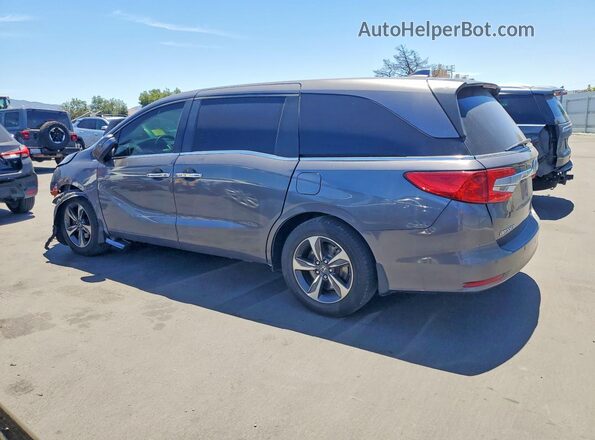 5FNRL6H88KB069731 2019 HONDA ODYSSEY Черный Задняя левая четверть