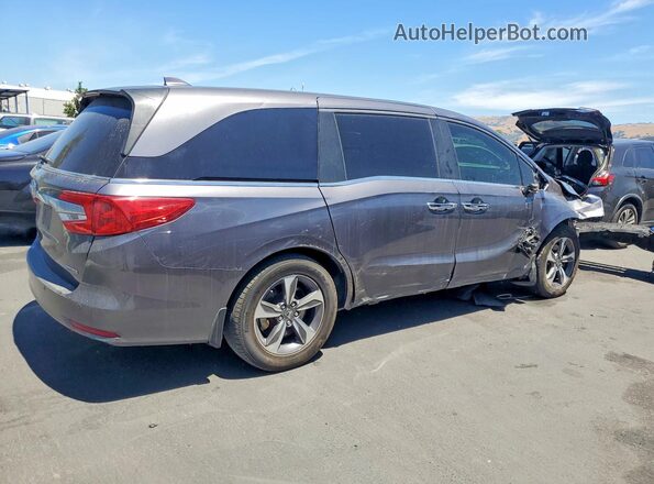 5FNRL6H88KB069731 2019 HONDA ODYSSEY Черный Задняя правая четверть
