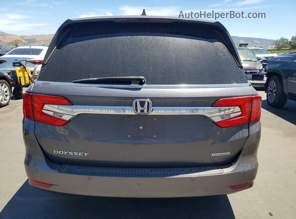 5FNRL6H88KB069731 2019 HONDA ODYSSEY Черный Вид сзади