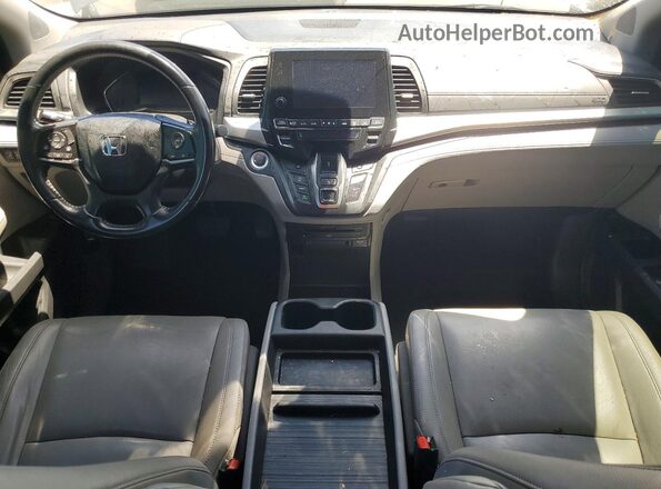 5FNRL6H88KB069731 2019 HONDA ODYSSEY Черный Вид панели приборов