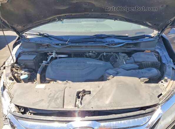 5FNRL6H88KB069731 2019 HONDA ODYSSEY Черный Вид подкапотного пространства