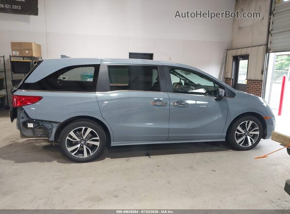 5FNRL6H88RB001553 2024 HONDA ODYSSEY Серый Панорамный вид салона 360°