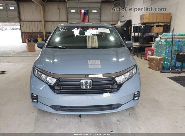 5FNRL6H88RB001553 2024 HONDA ODYSSEY Серый Вид задней части салона