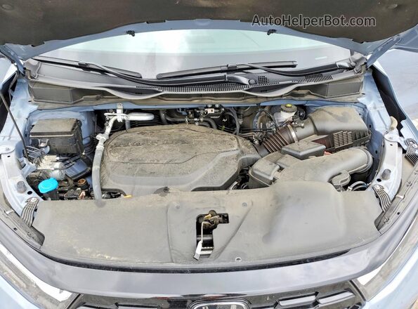 5FNRL6H88SB044327 2025 HONDA ODYSSEY Blue Շարժիչի բաժամունքի տեսք