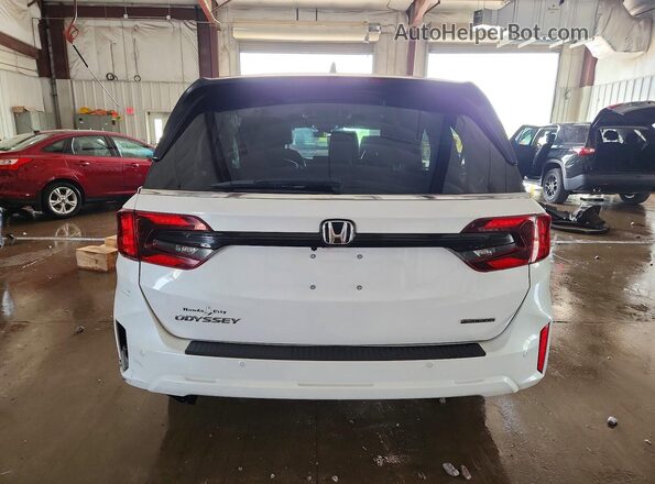 5FNRL6H88SB065713 2025 HONDA ODYSSEY White Вид ззаду