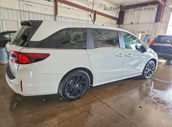 5FNRL6H88SB065713 2025 HONDA ODYSSEY White Задня права чверть