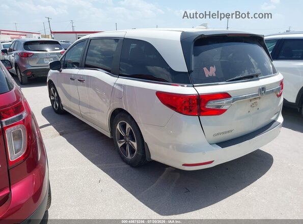 5FNRL6H89JB007057 2018 HONDA ODYSSEY White Задня ліва чверть