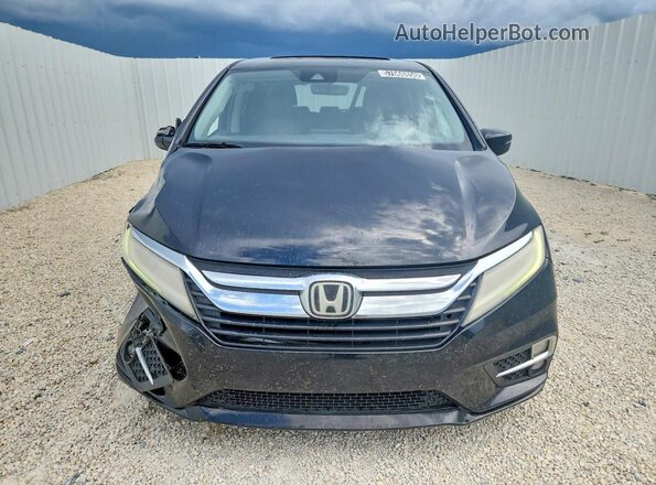 5FNRL6H89JB032167 2018 HONDA ODYSSEY Black Vista frontal