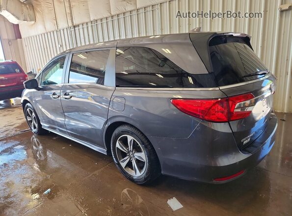 5FNRL6H89JB098847 2018 HONDA ODYSSEY Gray Rear left