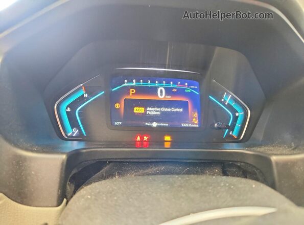 5FNRL6H89JB098847 2018 HONDA ODYSSEY Gray Instrument cluster view