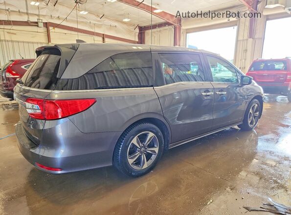 5FNRL6H89JB098847 2018 HONDA ODYSSEY Gray Rear right