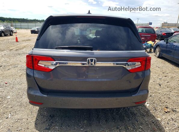 5FNRL6H89KB056213 2019 HONDA ODYSSEY Gray Rear view