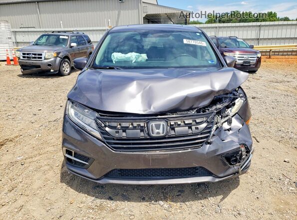 5FNRL6H89KB056213 2019 HONDA ODYSSEY Gray Front view