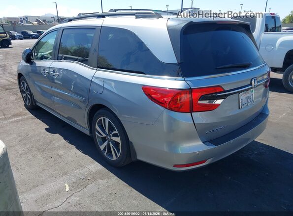 5FNRL6H89MB000243 2021 HONDA ODYSSEY Silver Tył lewy