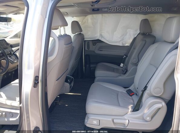 5FNRL6H89MB000243 2021 HONDA ODYSSEY Silver Widok naklejki z numerem VIN