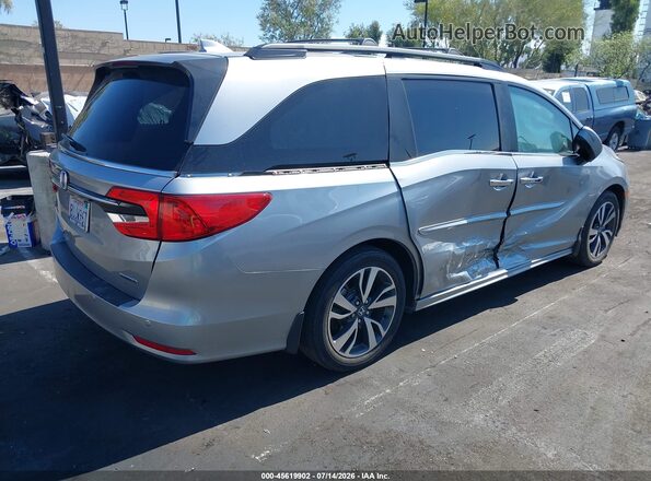 5FNRL6H89MB000243 2021 HONDA ODYSSEY Silver Tył prawy