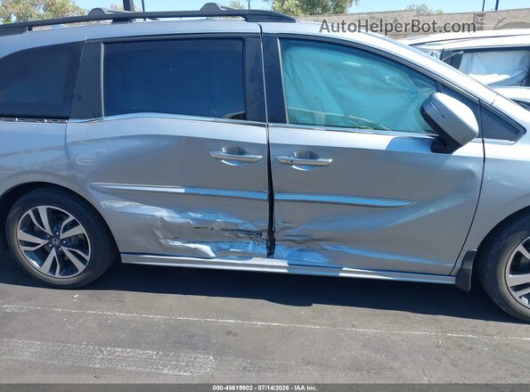 5FNRL6H89MB000243 2021 HONDA ODYSSEY Silver Widok zestawu wskaźników