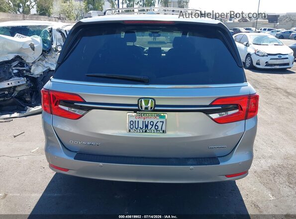 5FNRL6H89MB000243 2021 HONDA ODYSSEY Silver 