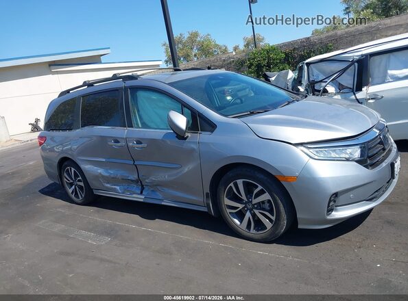 5FNRL6H89MB000243 2021 HONDA ODYSSEY Silver Widok wnętrza 360 stopni