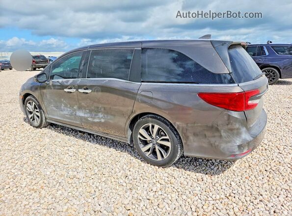 5FNRL6H89MB030729 2021 HONDA ODYSSEY Gray Հետևի ձախ