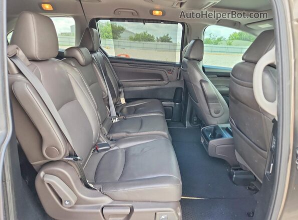 5FNRL6H89MB030729 2021 HONDA ODYSSEY Gray Սալոնի հետևի տեսք