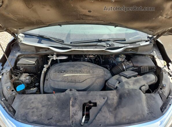 5FNRL6H89MB030729 2021 HONDA ODYSSEY Gray Շարժիչի բաժամունքի տեսք