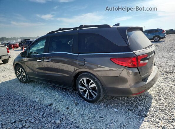 5FNRL6H89NB052134 2022 HONDA ODYSSEY Gray Задня ліва чверть