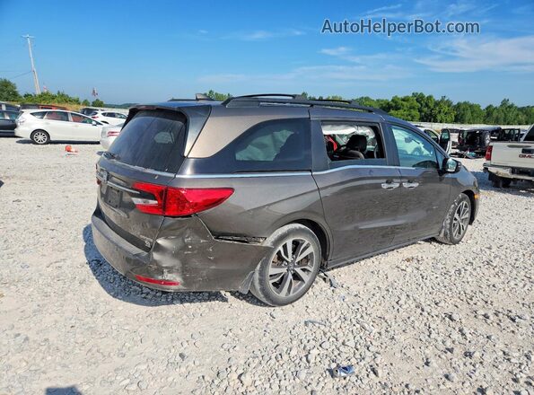 5FNRL6H89NB052134 2022 HONDA ODYSSEY Gray Задня права чверть