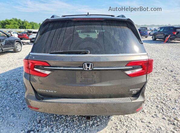 5FNRL6H89NB052134 2022 HONDA ODYSSEY Gray Вид ззаду