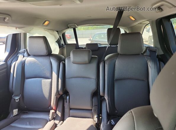 5FNRL6H89NB052134 2022 HONDA ODYSSEY Gray Вид задніх сидінь