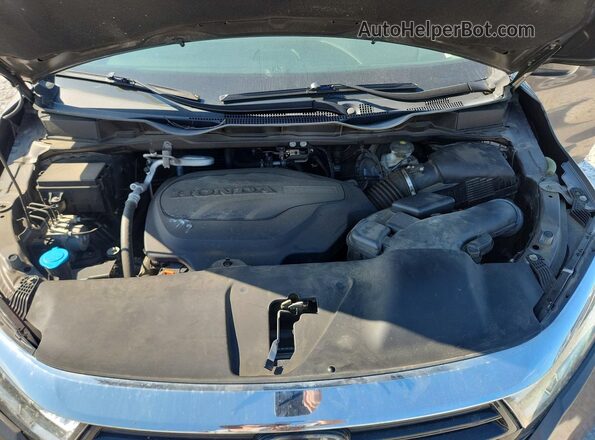5FNRL6H89NB052134 2022 HONDA ODYSSEY Gray Вид підкапотного простору