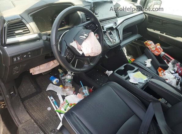 5FNRL6H89SB031487 2025 HONDA ODYSSEY Black Dashboard view